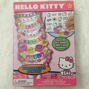 NEW - Hello Kitty Jewelry Making Set